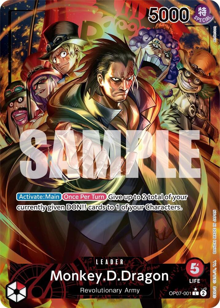 OP07-001 Monkey.D.Dragon AA