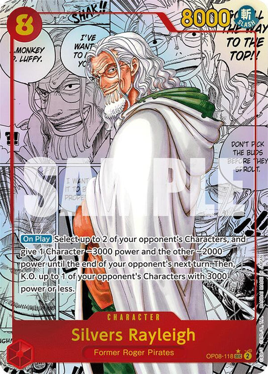 OP08-118 Silvers Rayleigh (MANGA)