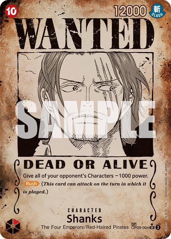 OP09-004 Shanks Wanted